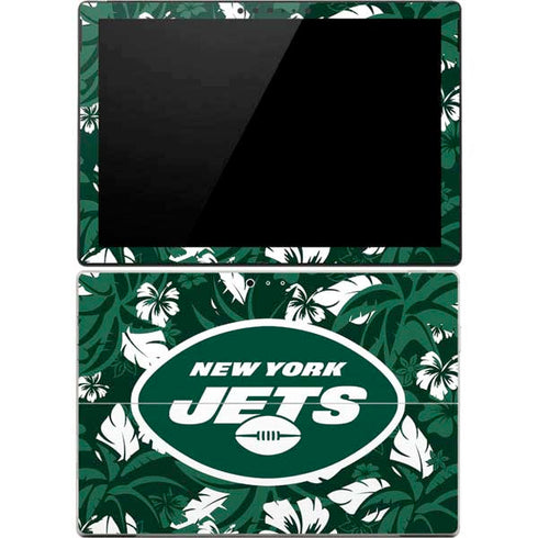 NFL New York Jets Tropical Print Surface Pro 4 Skin